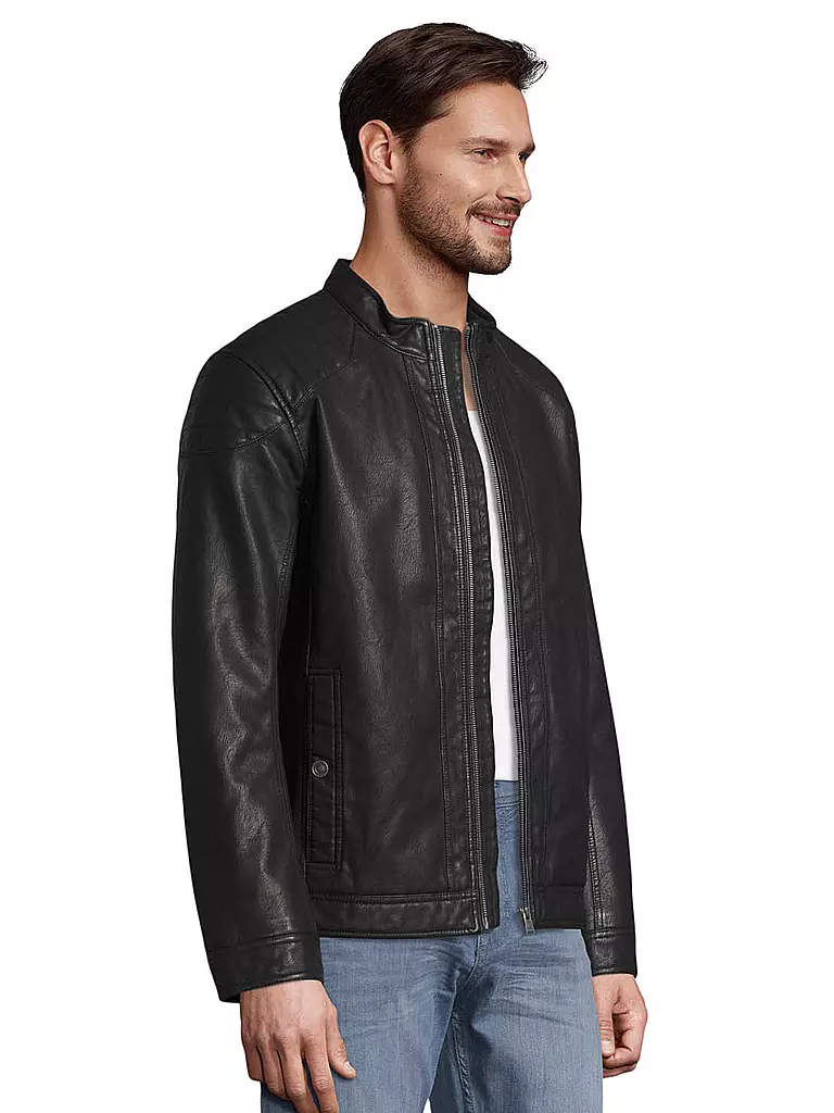 TOM TAILOR | Veste en cuir | 