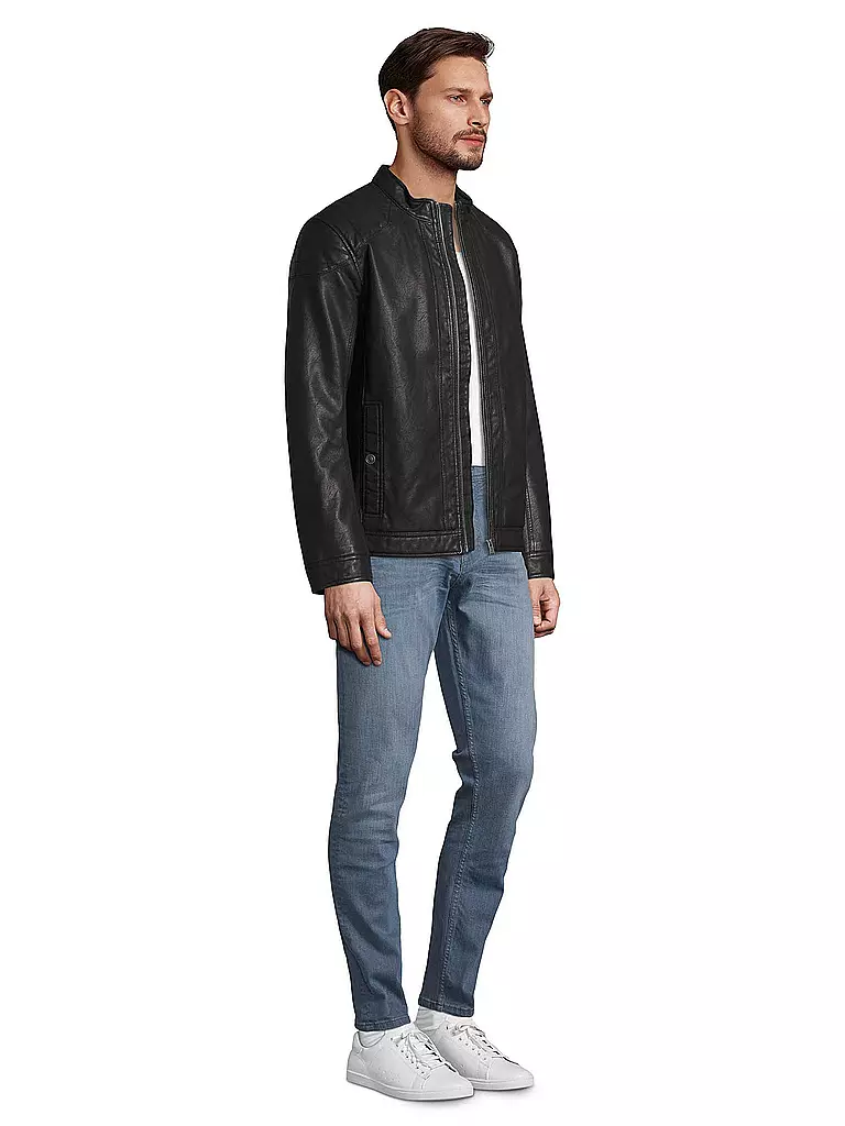 TOM TAILOR | Veste en cuir | 