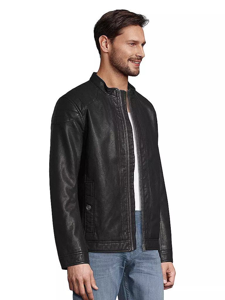 TOM TAILOR | Veste en cuir | 