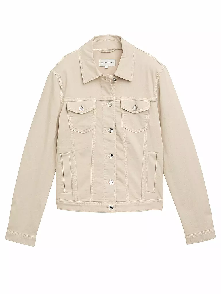 TOM TAILOR | Veste en jean | beige