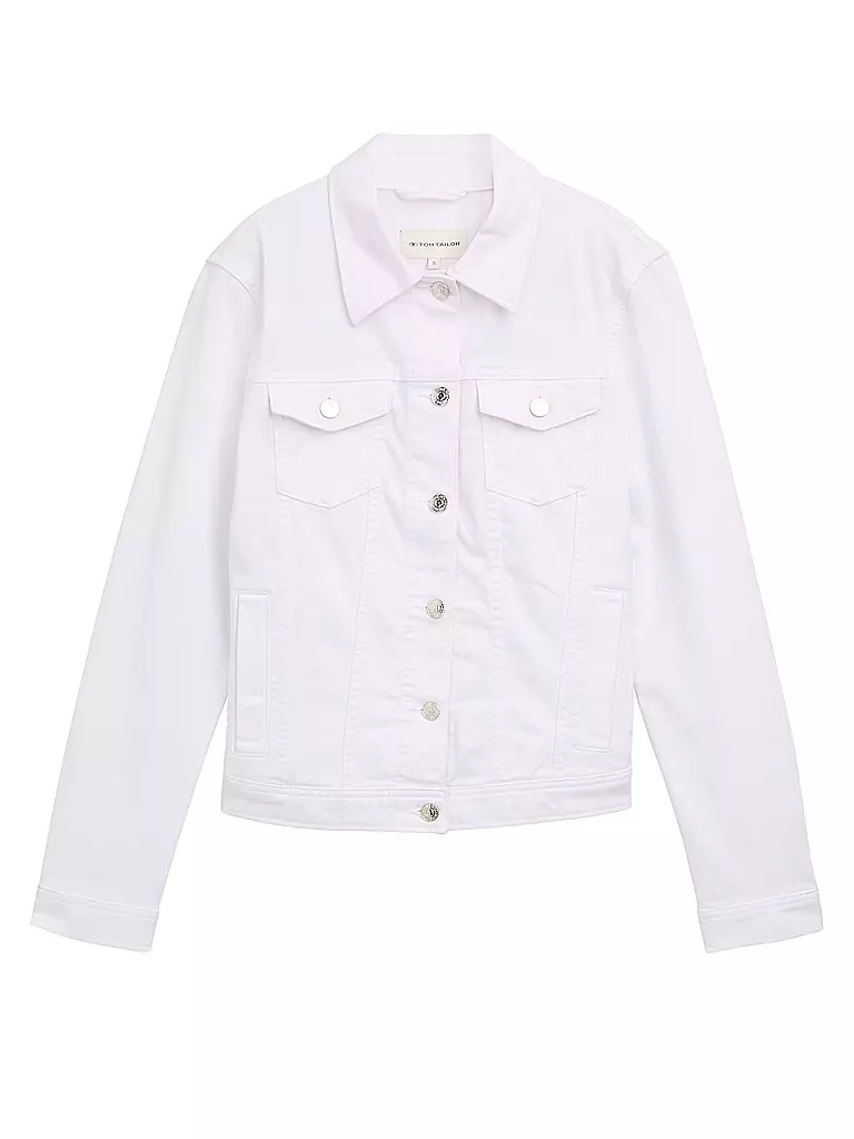 TOM TAILOR | Veste en jean | weiss