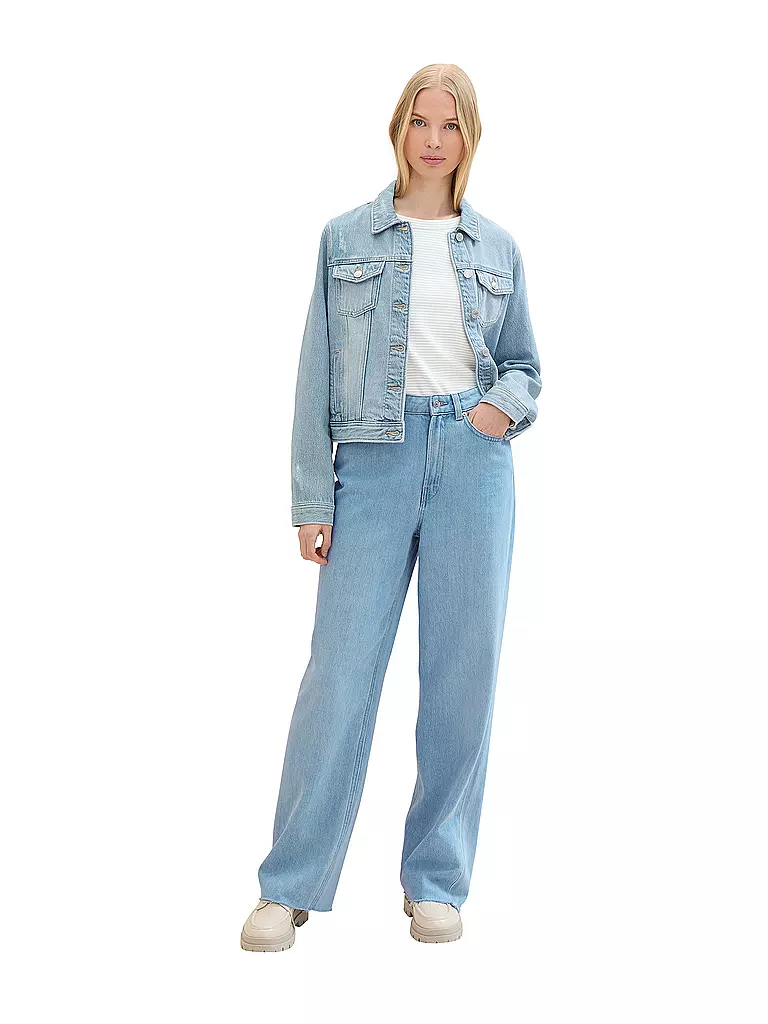 TOM TAILOR | Veste en jean | Bleu clair