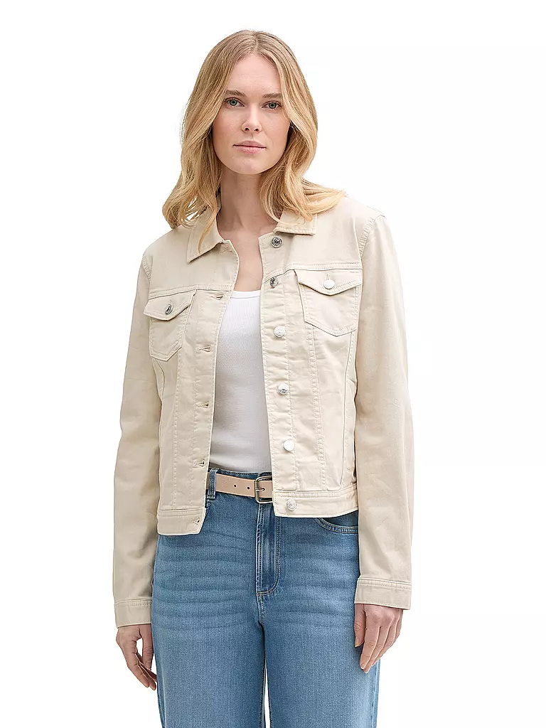 TOM TAILOR | Veste en jean | beige