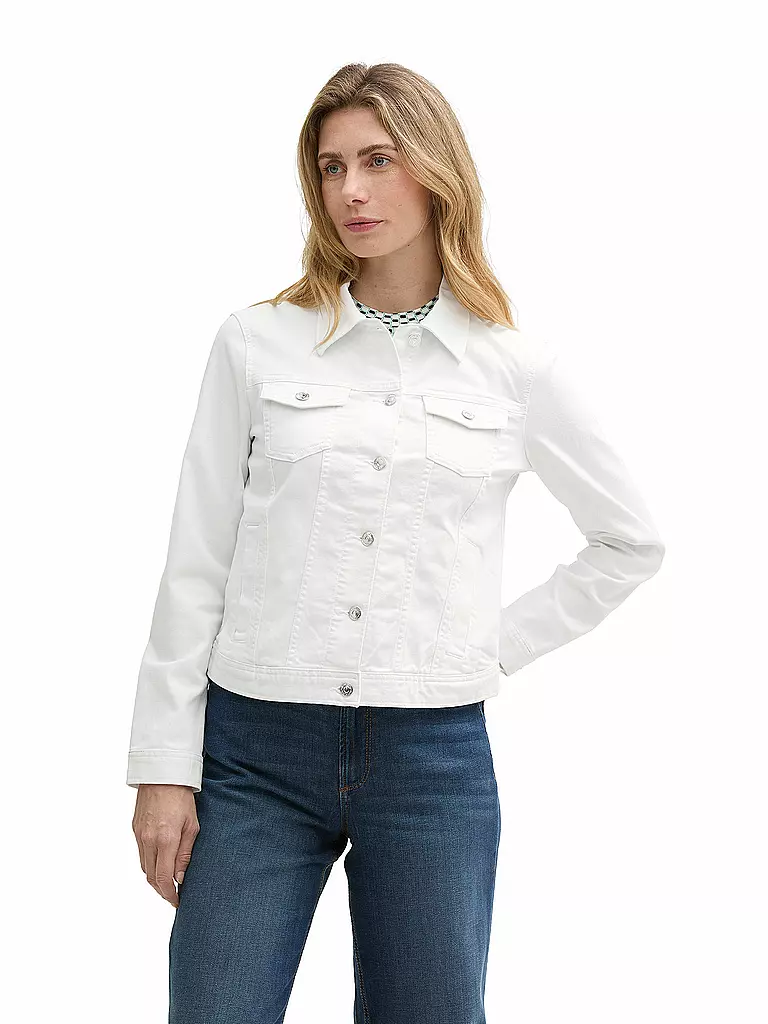 TOM TAILOR | Veste en jean | weiss