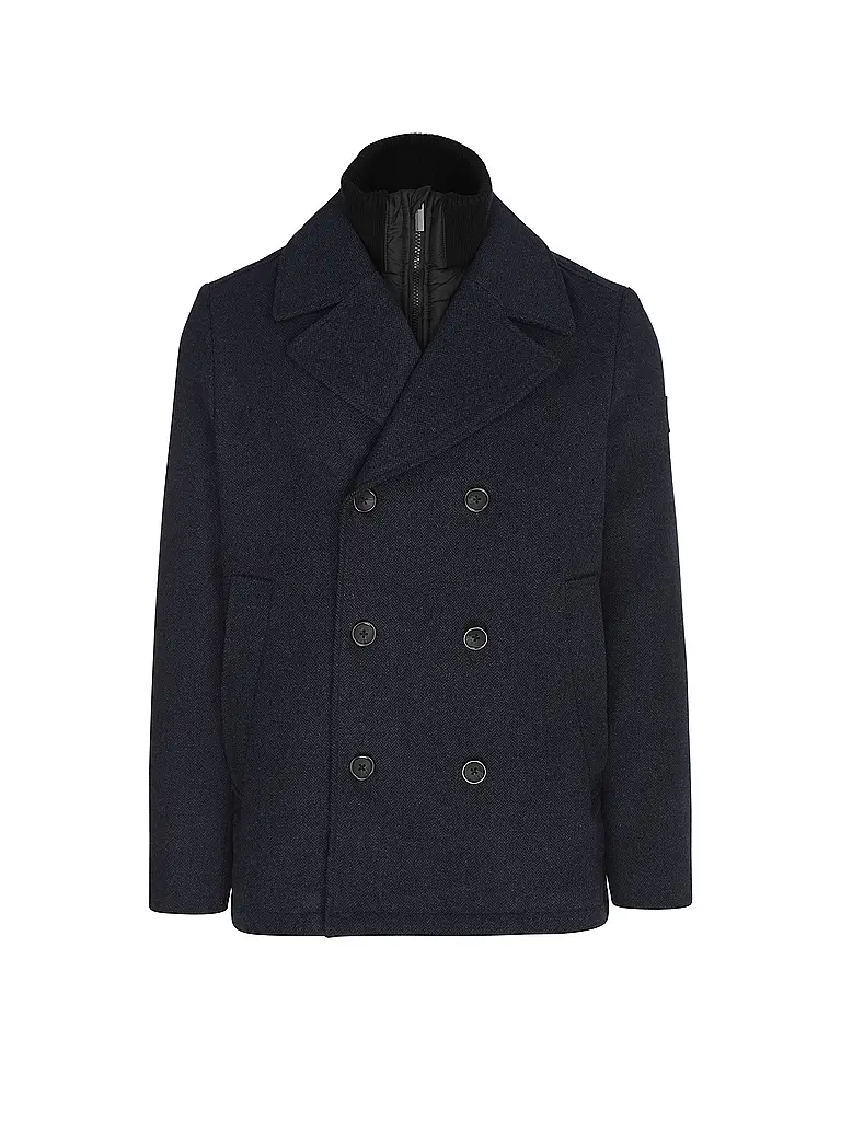 TOM TAILOR | Veste en laine 2-en-1 | Bleu