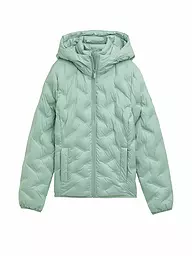 TOM TAILOR | Veste matelassée à rayures | Vert