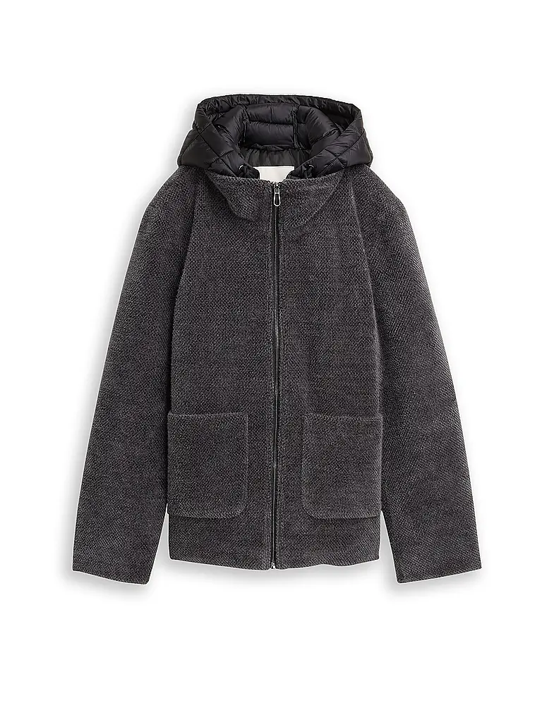 TOM TAILOR | Veste matelassée hybride | grau