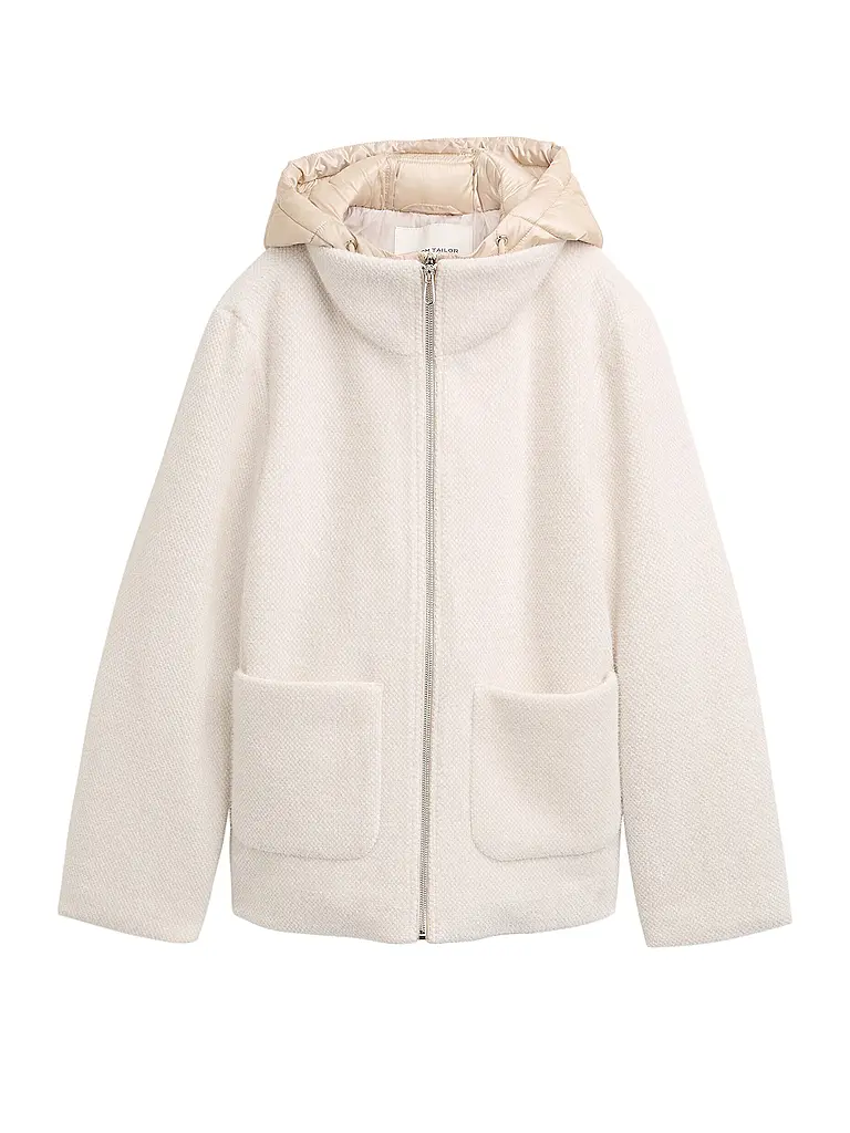 TOM TAILOR | Veste matelassée hybride | Beige
