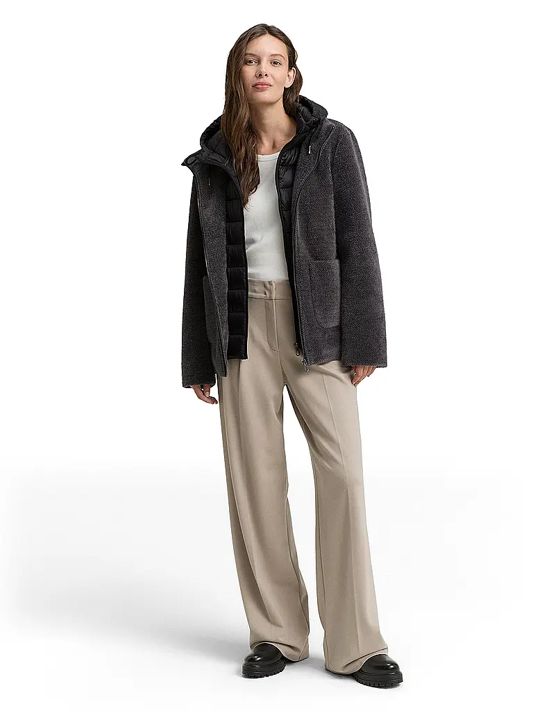 TOM TAILOR | Veste matelassée hybride | grau