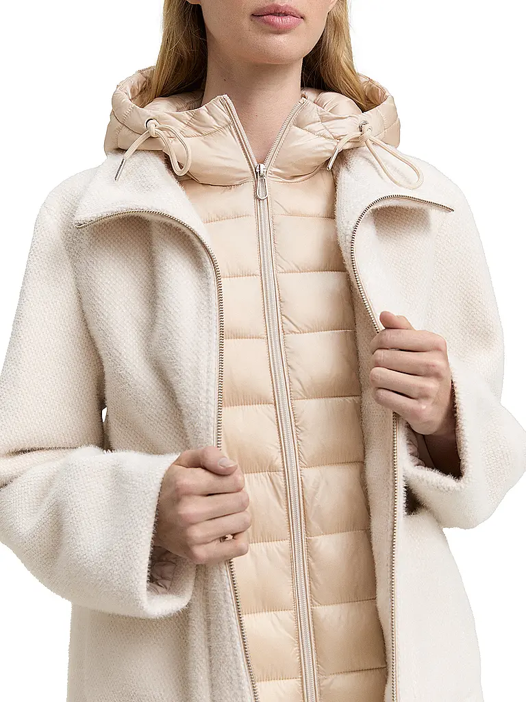 TOM TAILOR | Veste matelassée hybride | Beige