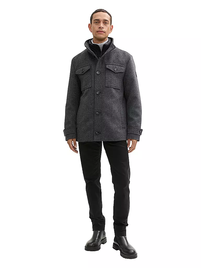 TOM TAILOR | Veste | Gris