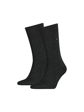 TOMMY HILFIGER | Lot de 2 paires de chaussettes anthracite mela