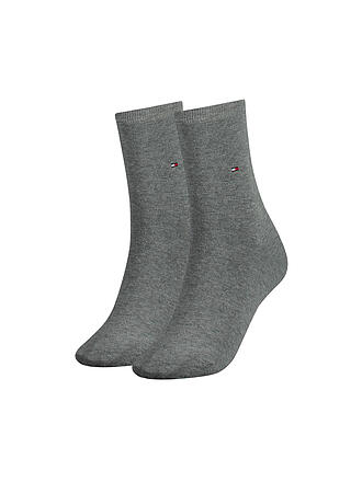 TOMMY HILFIGER | Lot de 2 paires de chaussettes gris moyen
