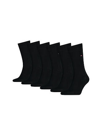 TOMMY HILFIGER | Chaussettes lot de 6 noir