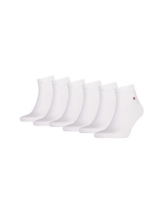 TOMMY HILFIGER | Chaussettes sneaker lot de 6 blanc
