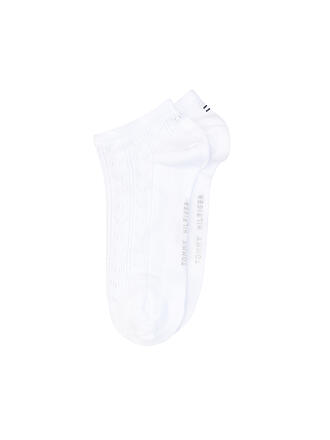 TOMMY HILFIGER | Chaussettes sneaker lot de 2 blanc