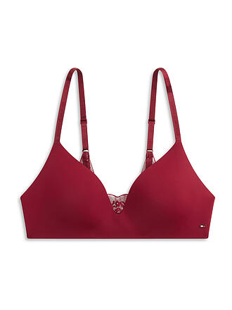 TOMMY HILFIGER | BH sans armatures rouge lurex