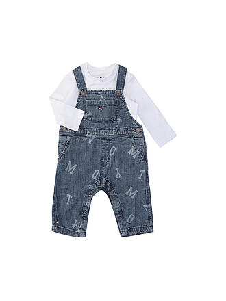 TOMMY HILFIGER | Ensemble bébé 2 pièces. Jean avec t-shirt à manches longues