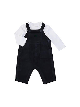 TOMMY HILFIGER | Ensemble bébé 2 pièces : T-shirt à manches longues et salopette
