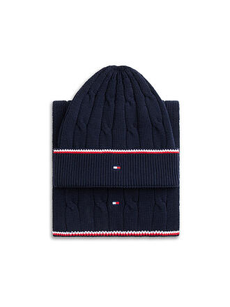 TOMMY HILFIGER | Ensemble 2 pièces enfant bonnet et écharpe