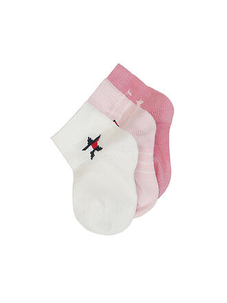 TOMMY HILFIGER | Chaussettes enfant lot de 3 rose clair