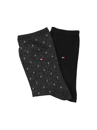 TOMMY HILFIGER | Chaussettes lot de 2 lurex noir