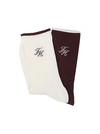 TOMMY HILFIGER | Chaussettes lot de 2 blanc cassé