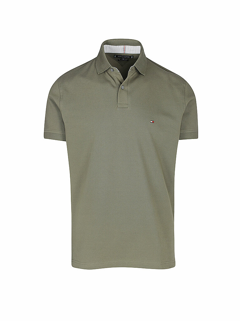 Polo coupe regular olive M