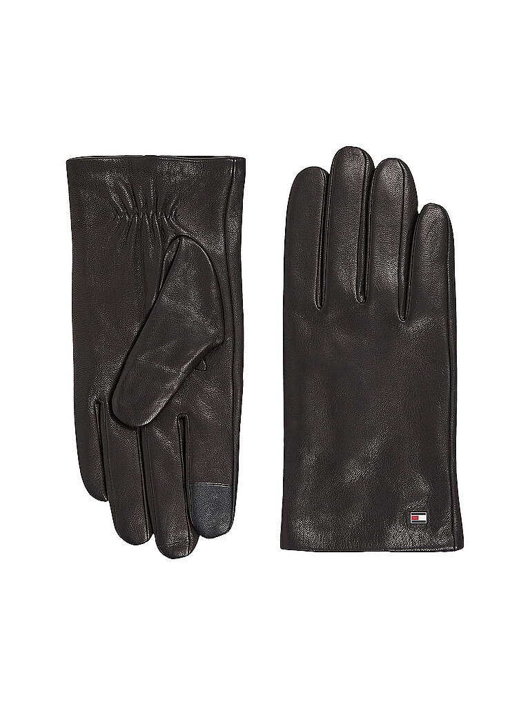 Gants en cuir noir L/XL