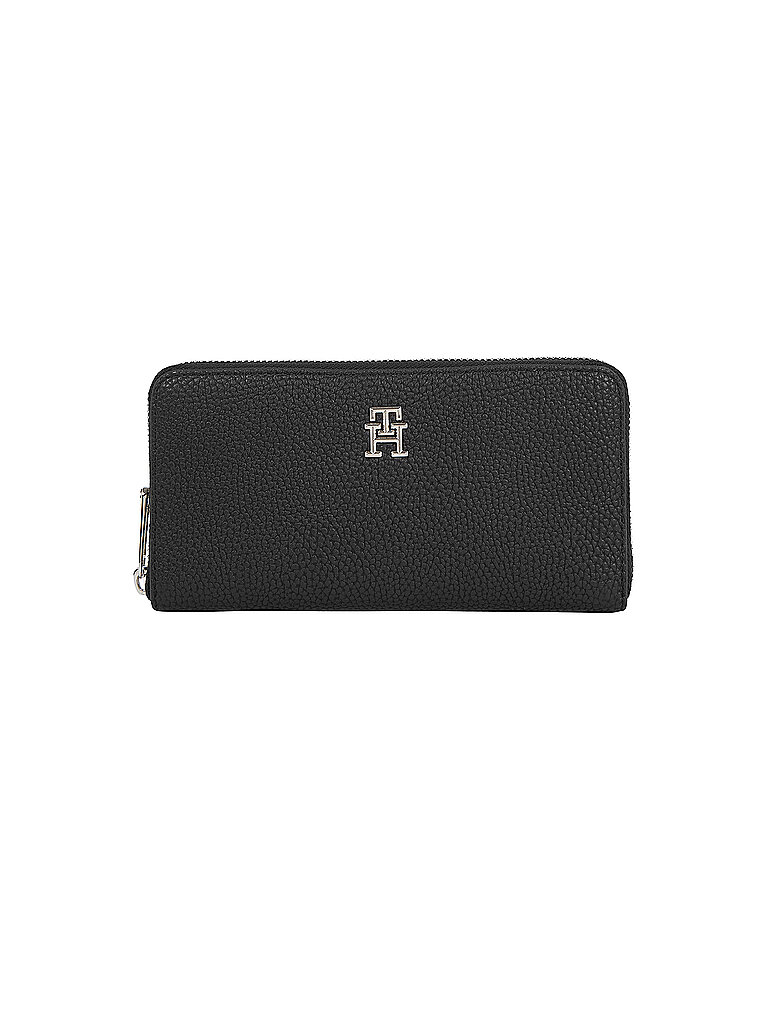 Portefeuille TH EMBLEM Large noir