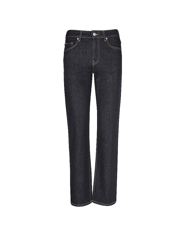 Jeans coupe droite bleu marine 25/L28