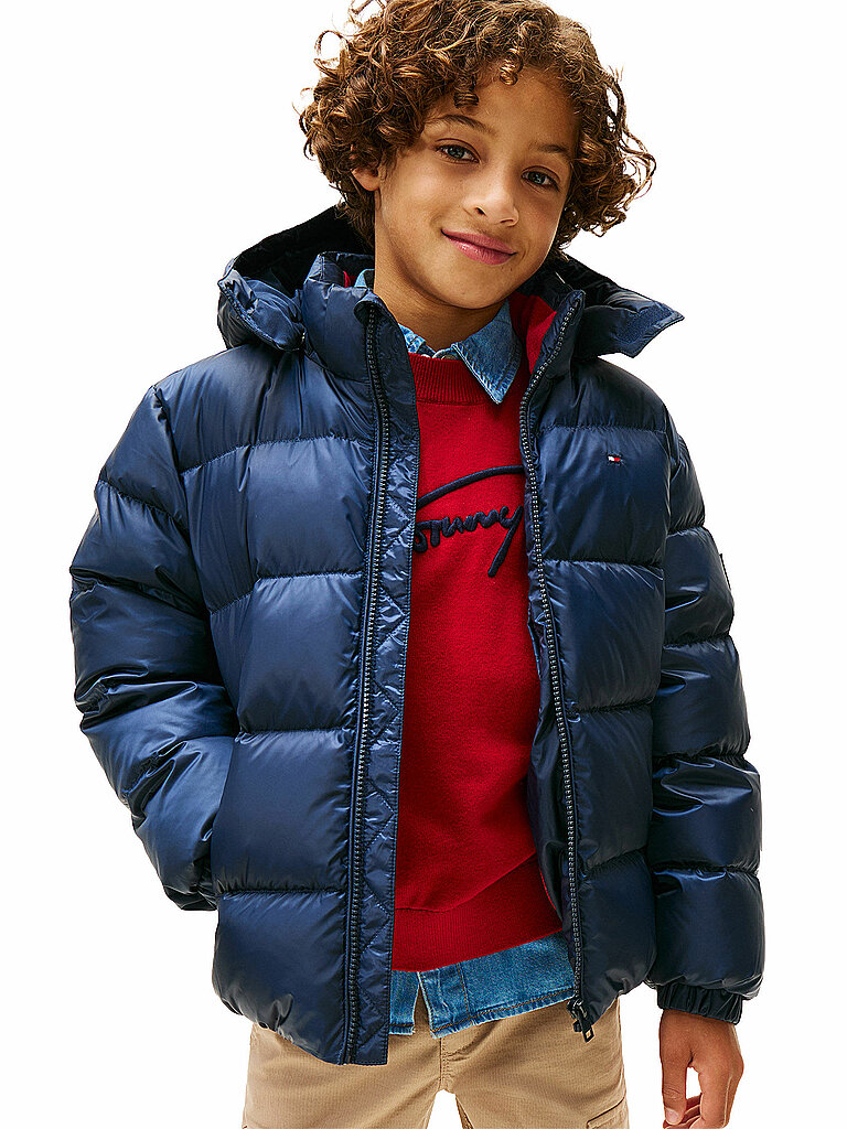 Vêtements Tommy Hilfiger Essential Down Jacke KB0KB10091 pour Accessoires - vue 6