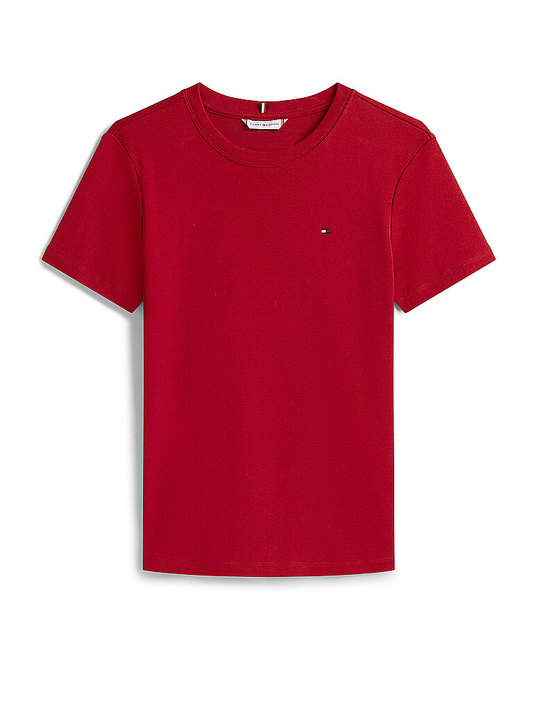 T-shirt rouge foncé XS