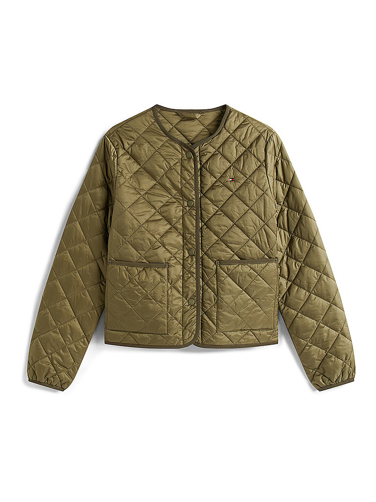 Leichtsteppjacke olive XL