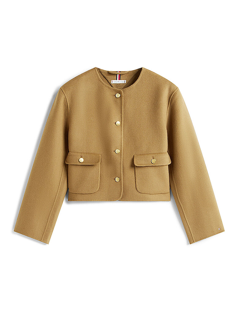 Veste courte marron 40