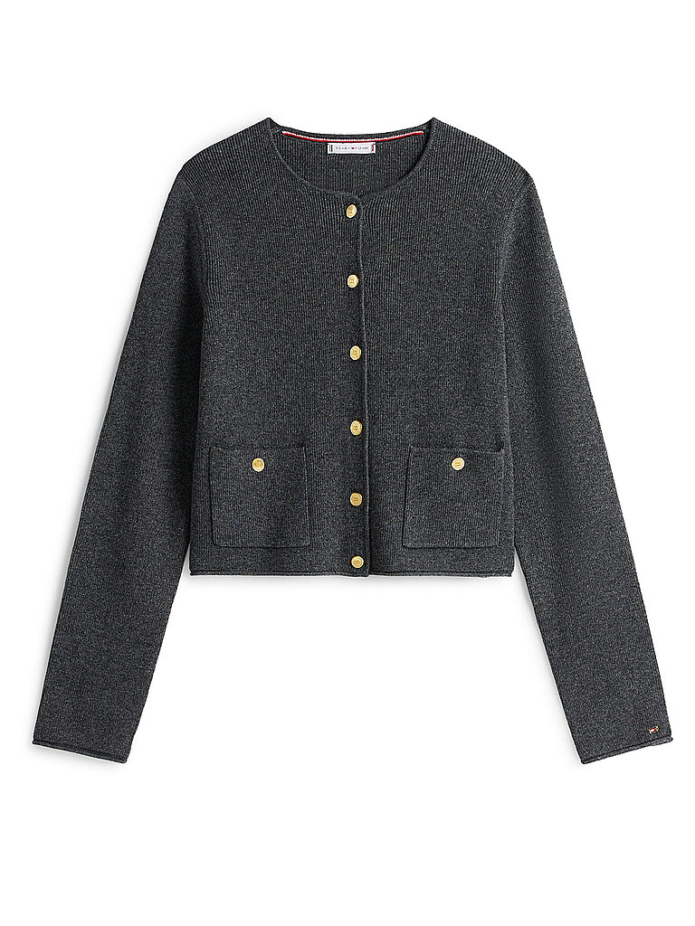 Veste en laine gris S