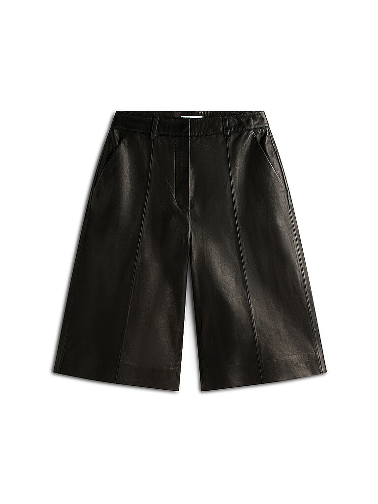 Pantalon en cuir noir 36
