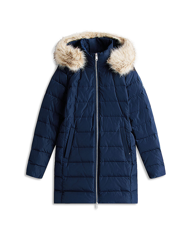 TOMMY+HILFIGER+Doudoune+bleu+marine+|+XS