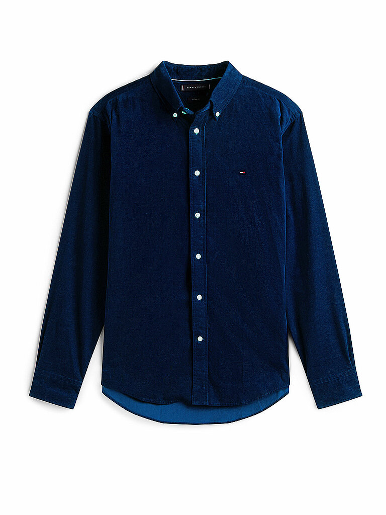 Chemise coupe droite bleu XXXL