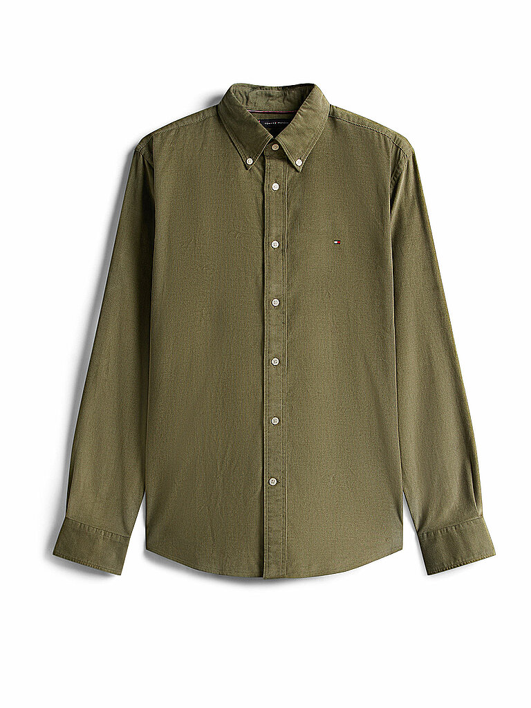 Chemise coupe regular olive XXL