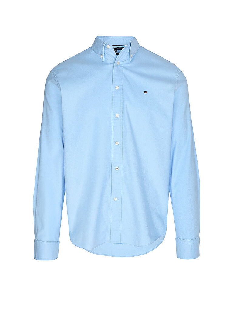 Chemise coupe droite bleu clair XXL