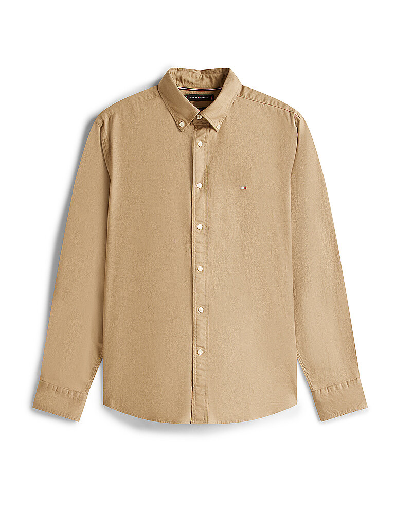 Chemise coupe regular beige S