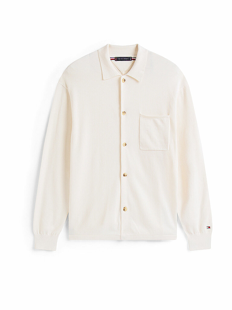 Gilet en tricot crème XL