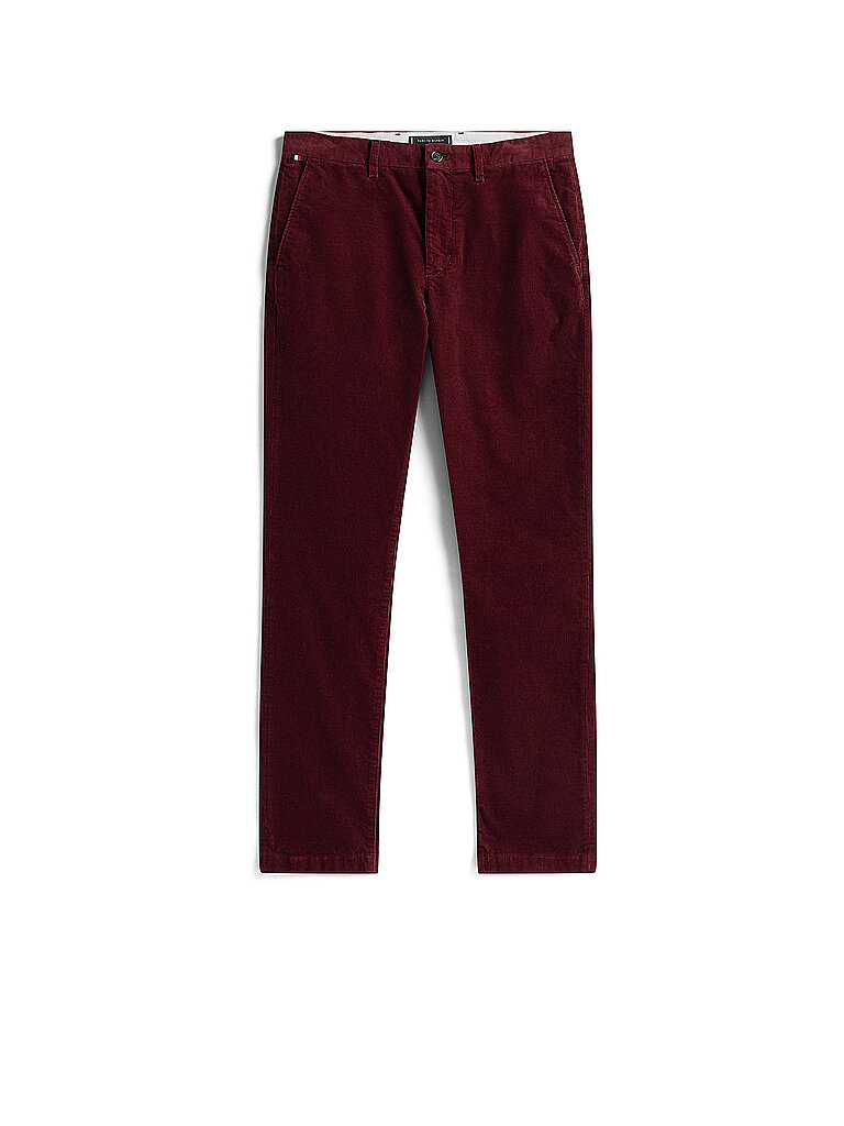Chino DENTON rouge foncé 34/L34