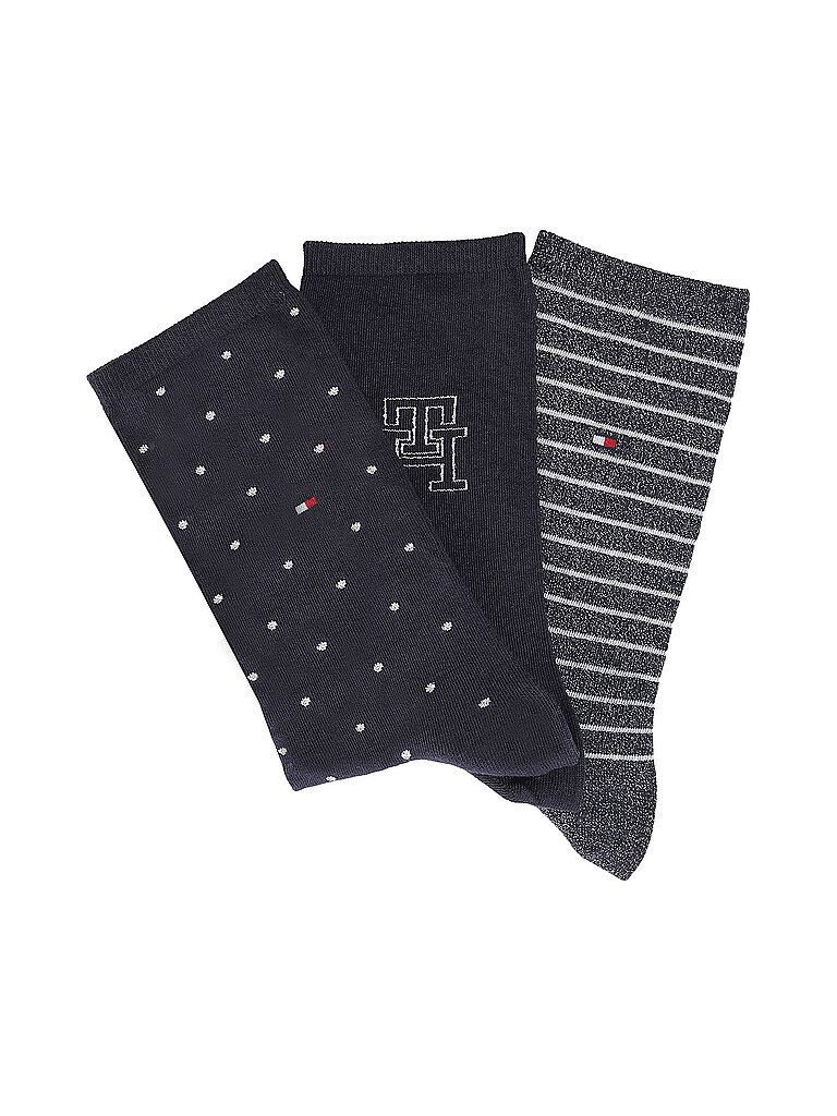 Coffret cadeau de 3 paires de chaussettes bleu marine bleu marine 35-38