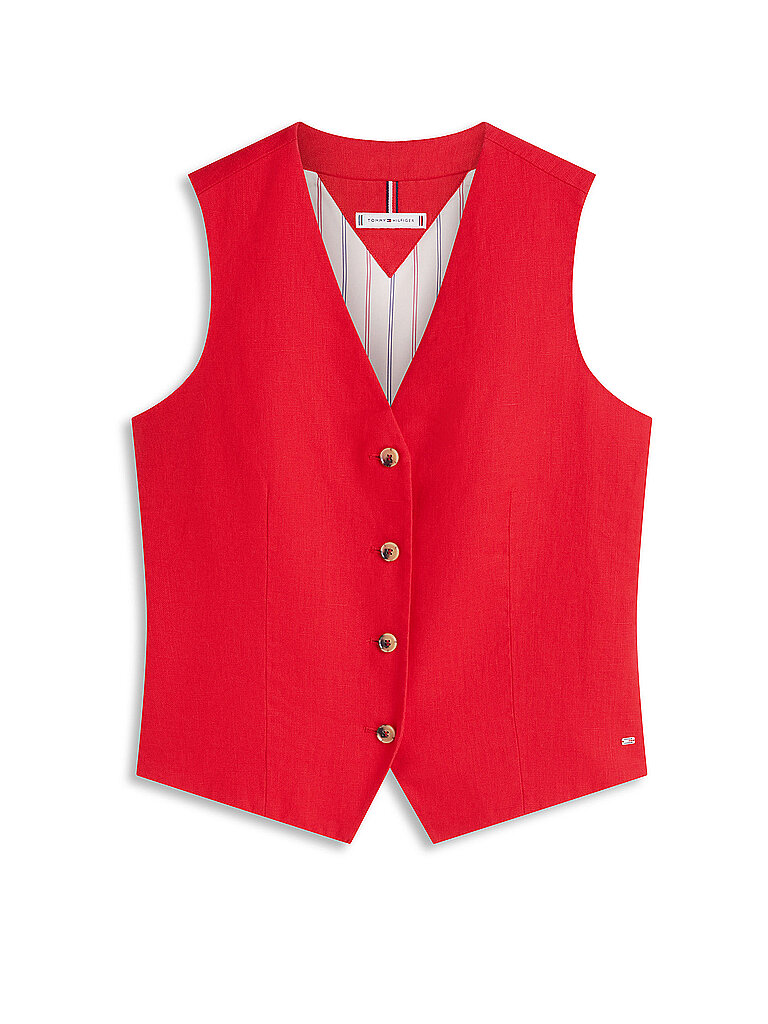 Tommy Hilfiger Gilet rouge 34