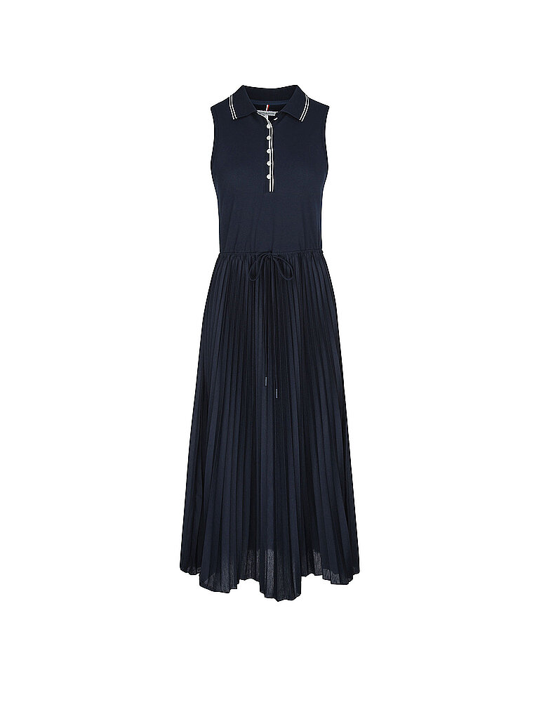 Robe midi bleu marine L