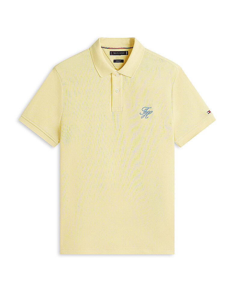 Polo TH SCRIPT jaune XL