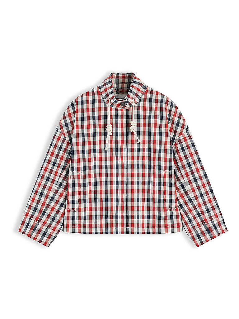 Vêtements Tommy Hilfiger Check Cotton Short Parka pour Femme - vue 2