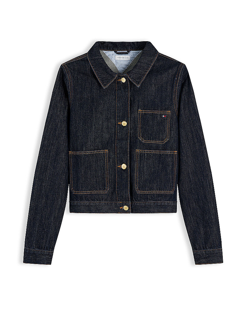Vêtements Tommy Hilfiger Lady Jacket Rinse pour Femme - vue 2